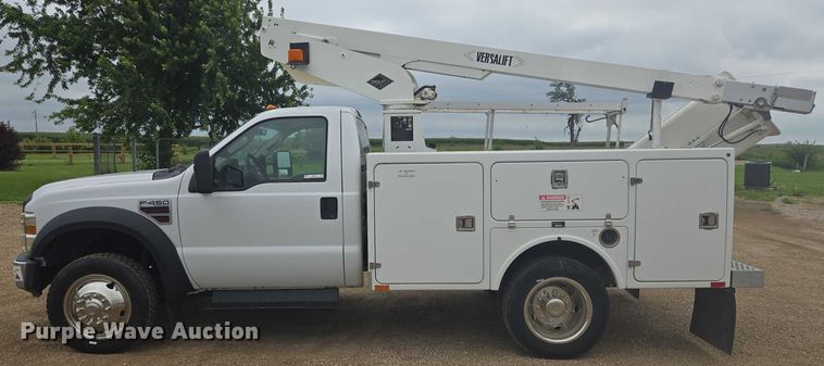 image for item DY0974 2008 Ford F450 Super Duty bucket truck