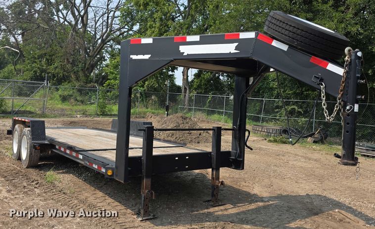 image for item DZ6095 2016 Towmaster tilt deck equipment trailer