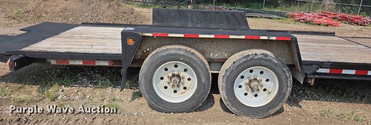 image for item DZ6095 2016 Towmaster tilt deck equipment trailer