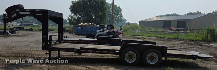 image for item DZ6095 2016 Towmaster tilt deck equipment trailer