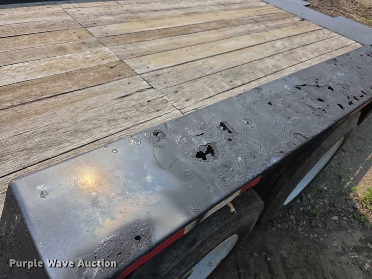 image for item DZ6095 2016 Towmaster tilt deck equipment trailer