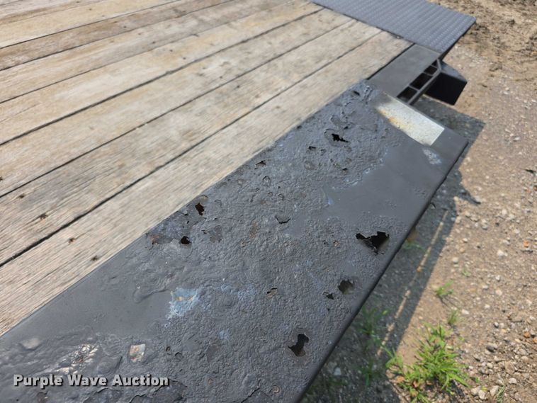 image for item DZ6095 2016 Towmaster tilt deck equipment trailer