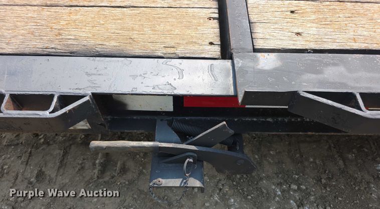 image for item DZ6095 2016 Towmaster tilt deck equipment trailer