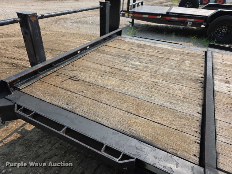 image for item DZ6095 2016 Towmaster tilt deck equipment trailer