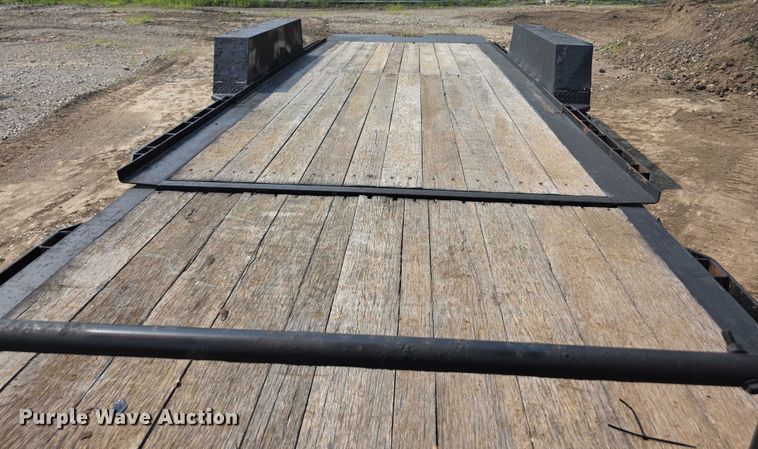 image for item DZ6095 2016 Towmaster tilt deck equipment trailer