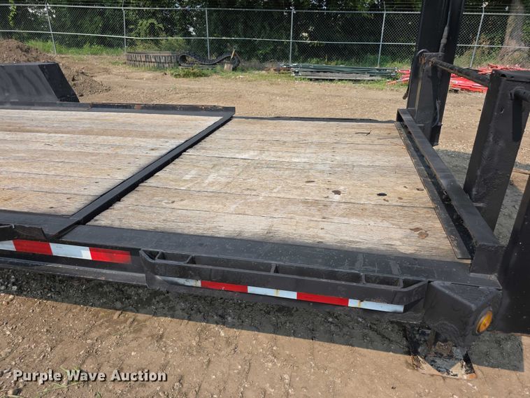 image for item DZ6095 2016 Towmaster tilt deck equipment trailer
