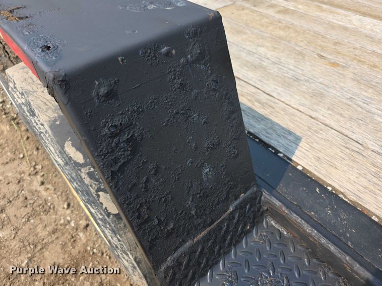 image for item DZ6095 2016 Towmaster tilt deck equipment trailer