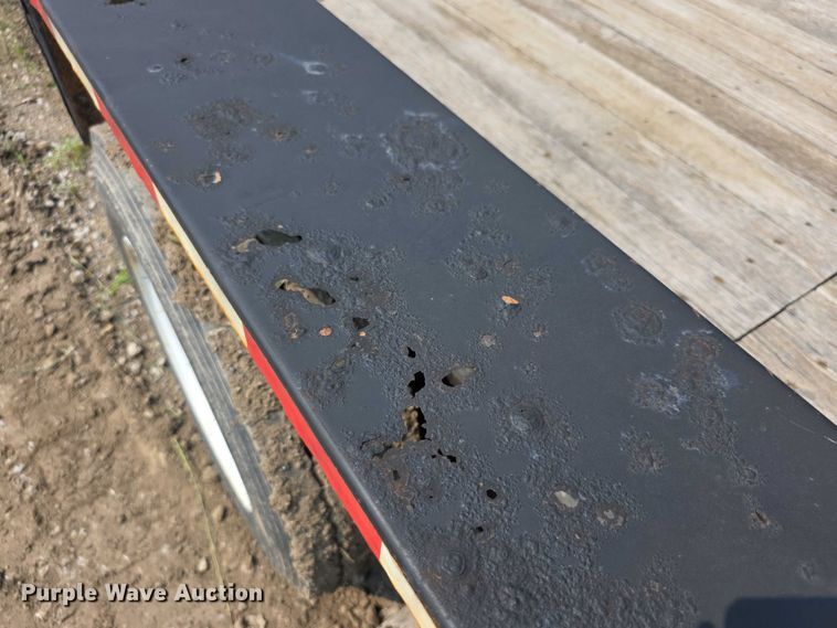 image for item DZ6095 2016 Towmaster tilt deck equipment trailer