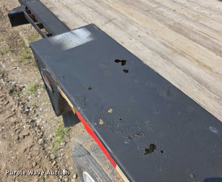 image for item DZ6095 2016 Towmaster tilt deck equipment trailer