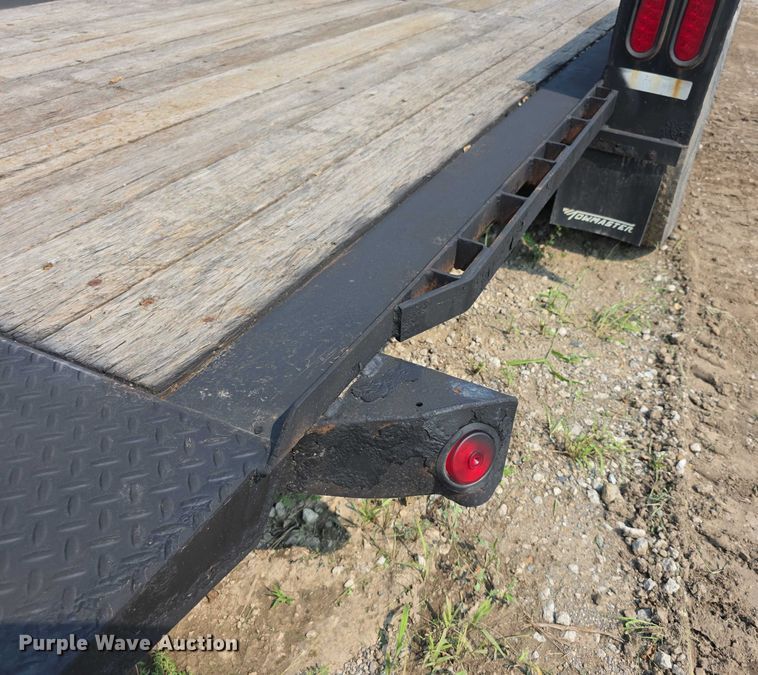 image for item DZ6095 2016 Towmaster tilt deck equipment trailer