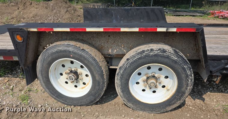 image for item DZ6095 2016 Towmaster tilt deck equipment trailer