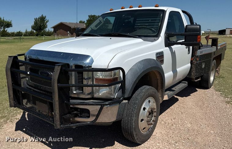 2008 Ford F550 Bale Bed Truck VIN: 1FDAF57R88EB38514 Lot: 999304999