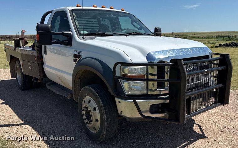 image for item DZ8720 2008 Ford F550 bale bed truck