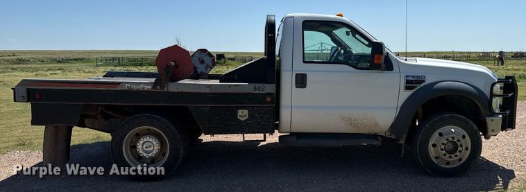 image for item DZ8720 2008 Ford F550 bale bed truck