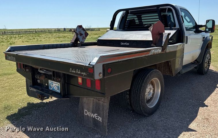 image for item DZ8720 2008 Ford F550 bale bed truck