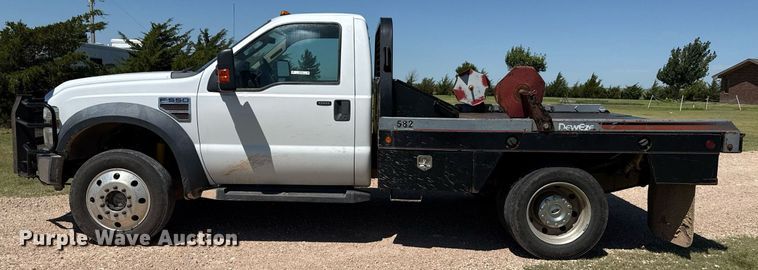 image for item DZ8720 2008 Ford F550 bale bed truck