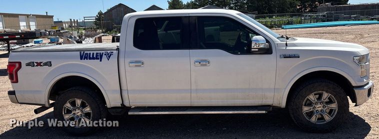 image for item DZ8728 2015 Ford F150 SuperCrew pickup truck