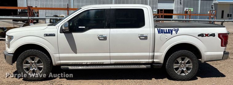 image for item DZ8728 2015 Ford F150 SuperCrew pickup truck