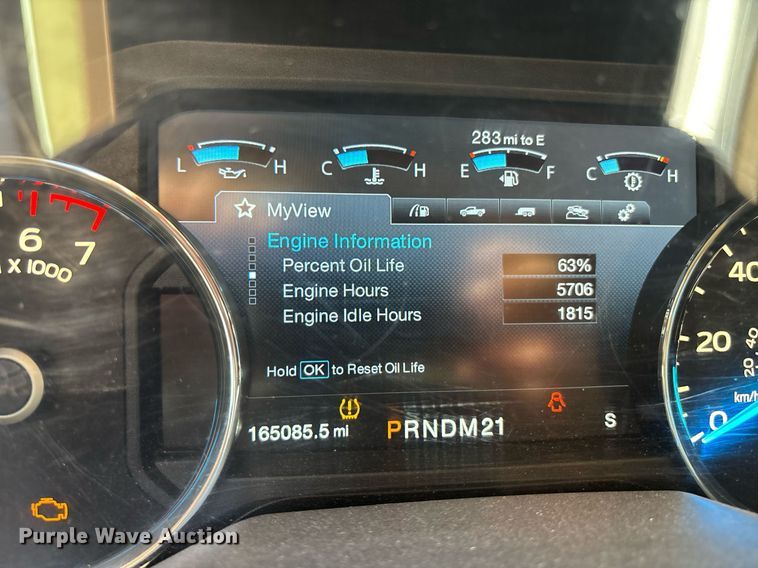 image for item DZ8728 2015 Ford F150 SuperCrew pickup truck