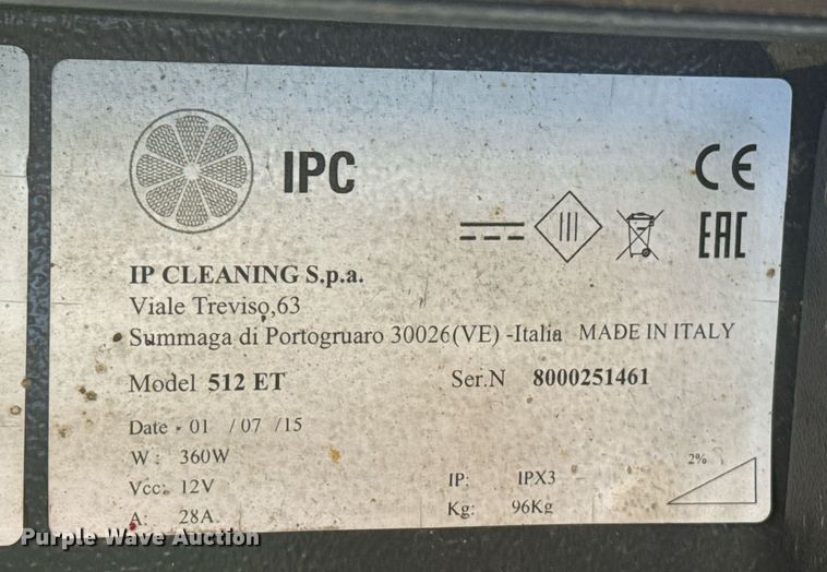 image for item DZ8763 Gansow 512 floor scrubber