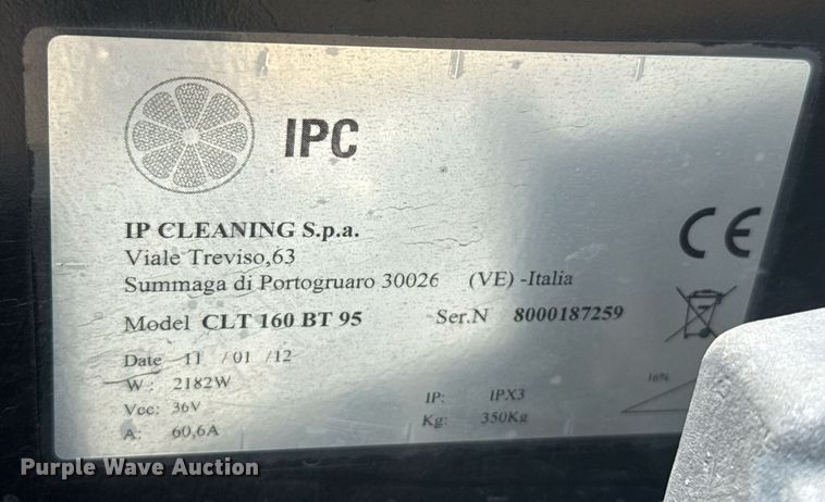 image for item DZ8764 Gansow CT160 floor scrubber