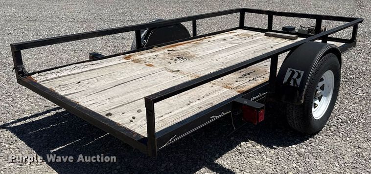 image for item DZ8765 2007 Tilt deck utility trailer