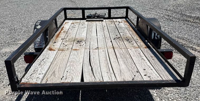 image for item DZ8765 2007 Tilt deck utility trailer