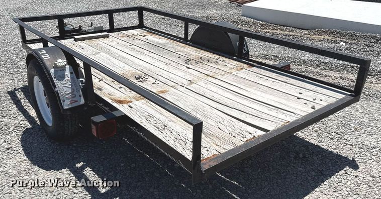 image for item DZ8765 2007 Tilt deck utility trailer