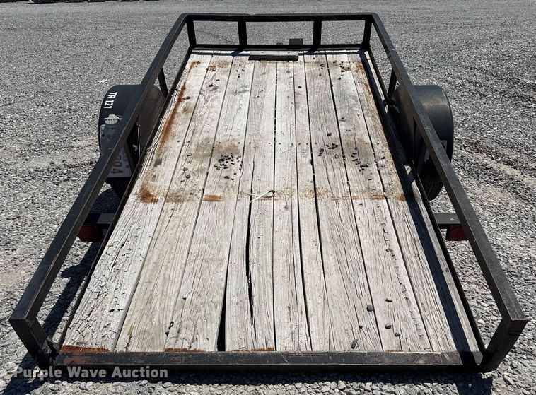 image for item DZ8765 2007 Tilt deck utility trailer