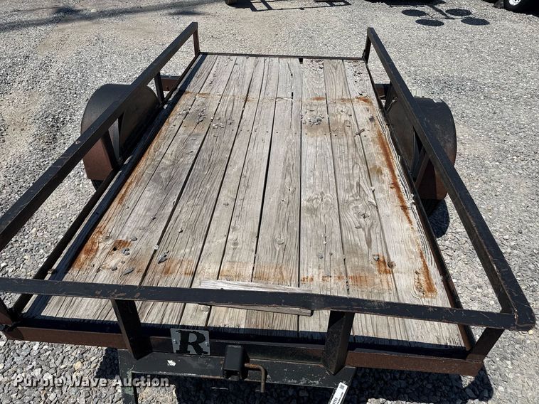 image for item DZ8765 2007 Tilt deck utility trailer