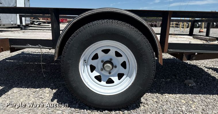 image for item DZ8765 2007 Tilt deck utility trailer