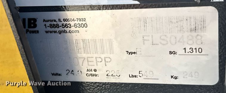 image for item DZ8769 Yale MPB045VG pallet jack