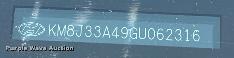 image for item DZ8843 2016 Hyundai Tucson SUV