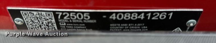 image for item EB2799 Toro Grandstand ZTR lawn mower