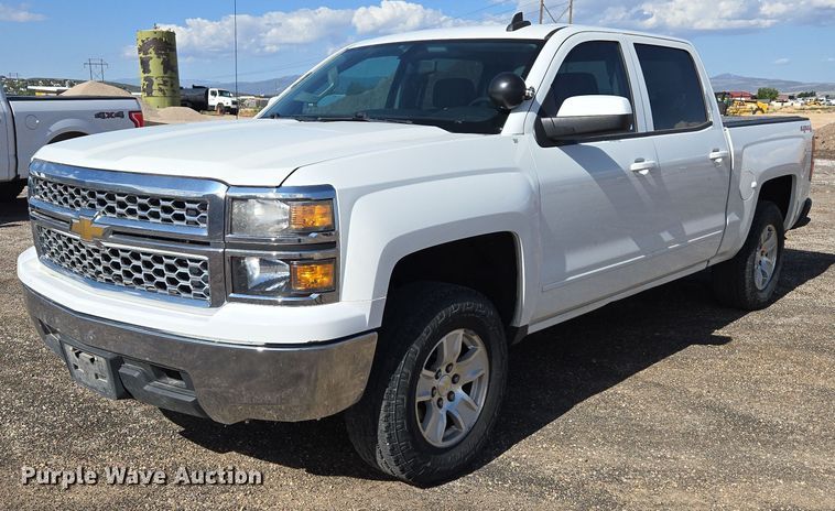 image for item EC3449 2015 Chevrolet Silverado 1500 Crew Cab pickup truck