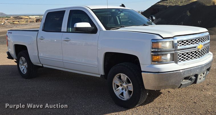 image for item EC3449 2015 Chevrolet Silverado 1500 Crew Cab pickup truck