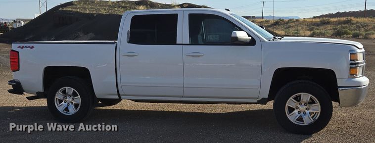 image for item EC3449 2015 Chevrolet Silverado 1500 Crew Cab pickup truck