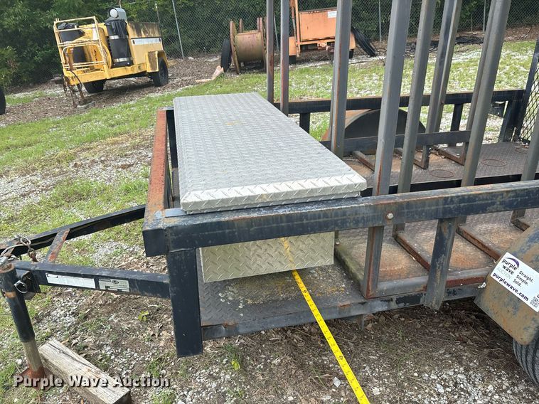 image for item EC3716 Trailer World utility trailer