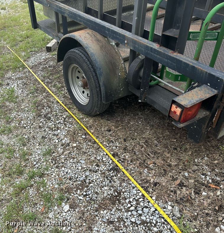 image for item EC3716 Trailer World utility trailer