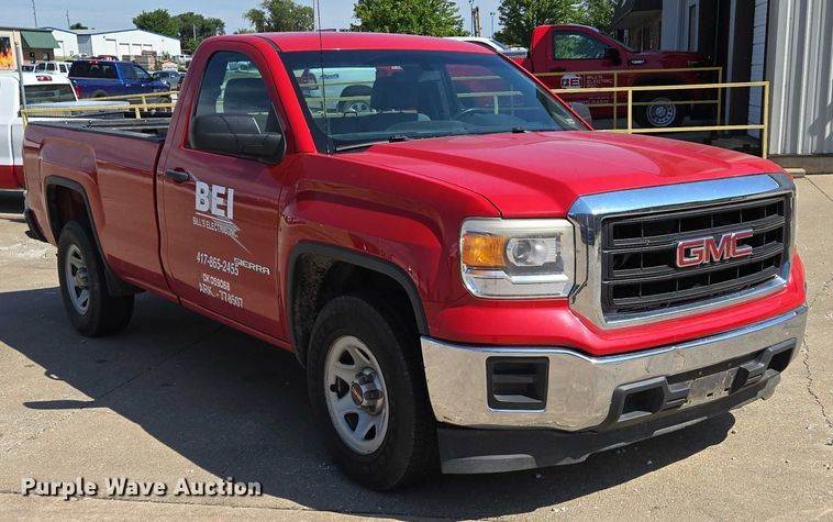 image for item ED2165 2014 GMC Sierra 1500 pickup truck