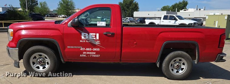 image for item ED2165 2014 GMC Sierra 1500 pickup truck