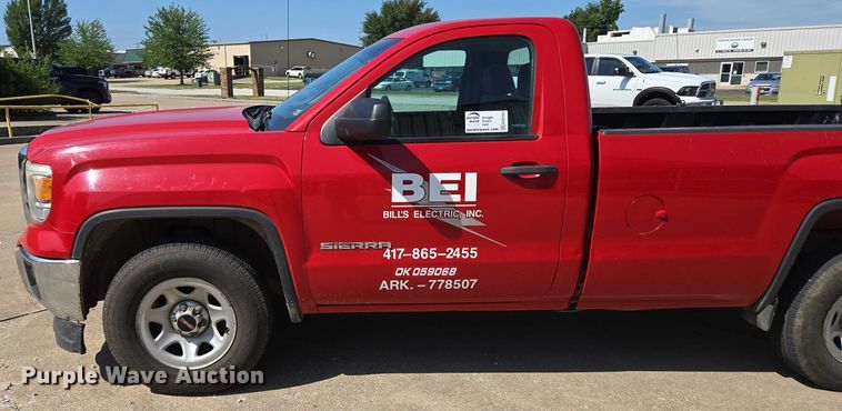 image for item ED2165 2014 GMC Sierra 1500 pickup truck