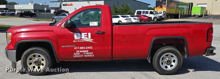 image for item ED2166 2014 GMC Sierra 1500 pickup truck