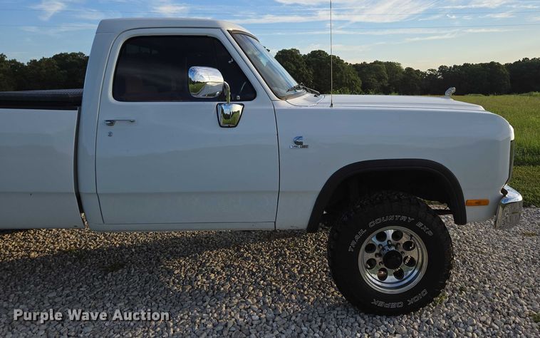 image for item ED2167 1991 Dodge Ram 250 pickup truck