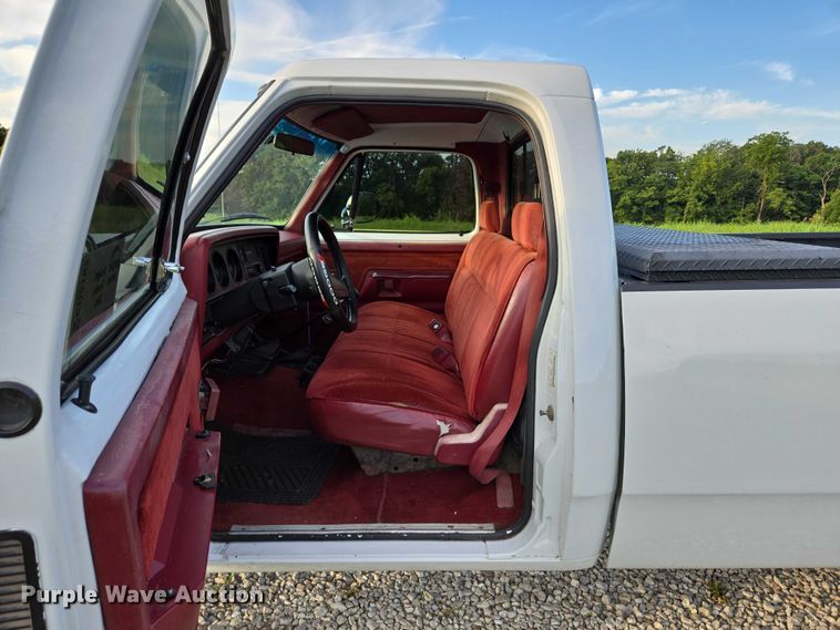 image for item ED2167 1991 Dodge Ram 250 pickup truck