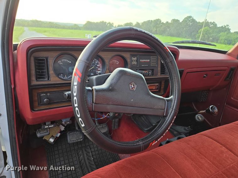 image for item ED2167 1991 Dodge Ram 250 pickup truck