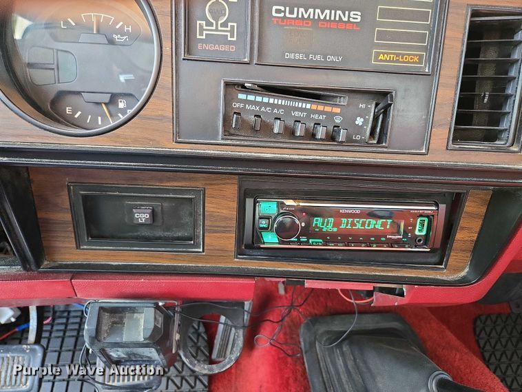 image for item ED2167 1991 Dodge Ram 250 pickup truck