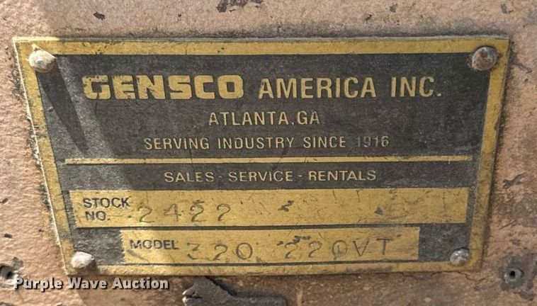image for item ED4289 Gensco America 320 shear