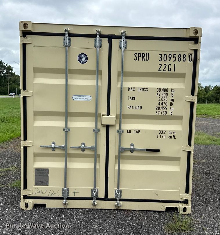 image for item ED4407 2024 20' L shipping container