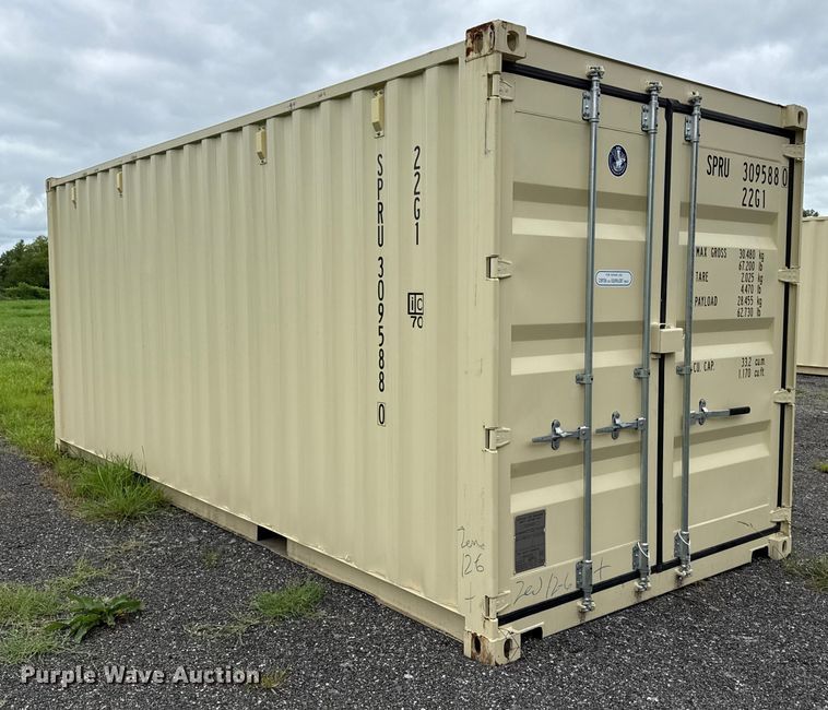 image for item ED4407 2024 20' L shipping container